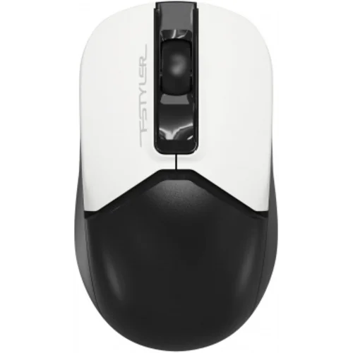 Мышь A4Tech Fstyler FG12 Panda белый/черный оптическая (1200dpi) беспроводная USB (3but)